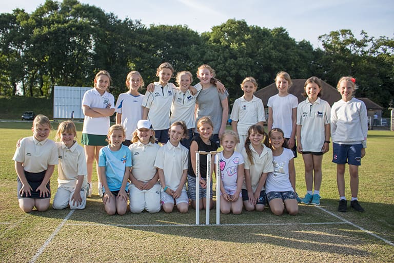 First Girls’ Match at Tiddington
